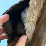 Vintage Mink Fur Stole Cape Capelet Winter Luxury Wrap Pockets Brown Size undefined Photo 13