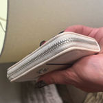 Coach Authentic  1941 calf leather /signature jacquard 3 compartnents zip Wallet Photo 4