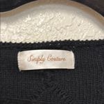 Simply Couture  Black Knit Sweater with Layered Hem 2X/3X Photo 1