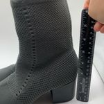 Eileen Fisher New CHOICE Graphite Grey Mesh Knit Stretch Sock Ankle size 7 2490 Photo 2