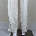 United Colors Of Benetton Stile Benetton Viscose Sash-Waist Wide Leg Pants in Cream Photo 2