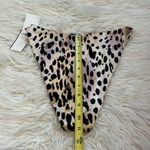 Good American  Good Swim Rose Cheetah Bikini Bottoms Photo 8