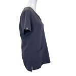 FIGS  Casma Three Pocket Top Scrubs Shirt Top Gray Womens size XS Photo 4