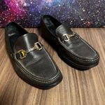 ALLEN EDMONDS Firenze Horse Bit Loafers Black Pebbled Leather Italy Men Sz 13 Photo 0