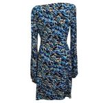 Laundry by Shelli Segal  Tan and Blue Shift Dress Size 2 Wedding Guest Dress Photo 1