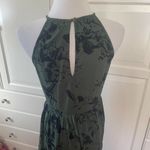 Free People Anthropologie Ranna Gill Herbaliste Maxi Dress Green Black Photo 4