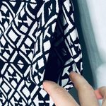 Mario Serrani Shorts Black White Print Bermuda New 2 Photo 2