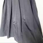 French Connection Scoopneck Bell Skirt Black Dress Size 4 Photo 10