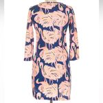 Lilly Pulitzer  Gimme Some Leg Beacon Shift Dress Navy Pink Flamingo Size Small S Photo 6