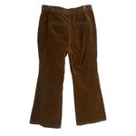 Adam Lippes  Brown Retro 70s Corduroy Flare Leg High Rise Pants Size 16 Photo 10