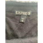 EXPRESS Y2K ‎ Sequin Snakeskin Pattern Mini Skirt - Black/Gold - Size XS 0289 Photo 5