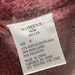 Woolrich  size Medium Women’s Pink Wool Blend Knit Button Up Sweater Vest Photo 2