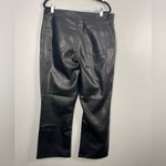 Pistola LENNON HIGH RISE BOOT - SLATE BLACK black faux leather pants size 31 Photo 7