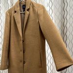 Gap Factory Long Top Coat size small Tan Photo 9