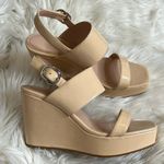 Charles David Women's Jordan Patent Leather Platform Wedge Sandals. Size 9.5 Photo 1