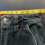 Obey  100% Cotton Juniper High Waist Loose Fit Pockets  Midi Denim Skirt size 26 Photo 7