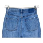 Aeropostale Slim & Thick Curvy Mom Jeans Womens 6 Distressed Ripped Grunge Punk Photo 3