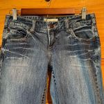 Maurice's Kaylee Flare Mid Rise Denim Jeans 3/4 Short Photo 2