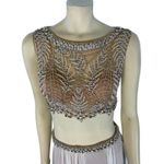 Terani Couture PROM 1611P1018 White & Nude size 6 Photo 15