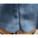 KS Petite Collection Blue Suede Like Blazer with Matching Tank Top Size 12P Photo 7