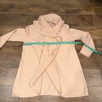 Haven Well Within Soft Pink Wool Blend Drape Open Front Cardigan/Wrap Size M Photo 14