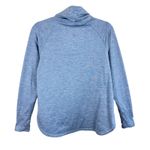 Eddie Bauer Train Ascent Blue Heather Scrunch Neck Athletic Top Women's Size L Photo 1