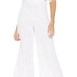 superdown Womens Stripe Brooke Pant Wide Leg Cropped White Size XS Photo 0