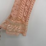 Love Shack Fancy Macey Crop Top XS Rosewater Pink Lace Ruffle Long Sleeve Blouse Photo 5