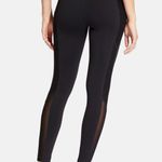 Athleta Black High Rise Mesh Tux Tight Yoga Fitness Pant #456741 Photo 1