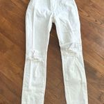 ROLLA'S White High Rise Slim Dusters Size 24 Photo 0