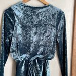 MISA Los Angeles  Ophelie Crushed Velvet Knot Dress Photo 11