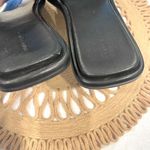 Tory Burch Double T Sport Slide Perfect Black Gold Leather Size 11 Photo 6