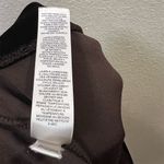 Chico's Zenergy Women's Brown Velvet Leggings Size US 12 Ruched Leg Casual Fall Photo 9