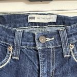 Levi Strauss 524 Women 'Too Superlow' Skinny Black Denim Jeans Size 7 Long Blue Photo 1