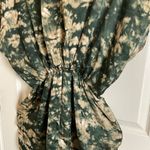 Collective Concepts  women’s Green and Cream Tie-Dye Dress size medium Photo 7