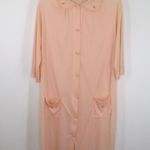 1970s Hersoil Kickernick Pink Vintage Nightgown Medium Coquette Photo 1