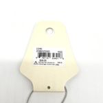 New Directions Silver Tone Modern Circle Pendant Long Necklace Minimal Timeless Photo 3