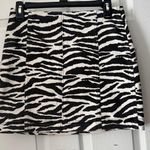 Wild Fable Zebra Print Skirt Photo 0