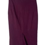 Victoria's Secret  Plum Purple Knee Length Pencil Skirt 6 Photo 1