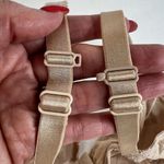 Wacoal  36 B/C Large Halo Lace Wire Free Bralette Beige Lace Lined J-Hook 811205 Photo 6