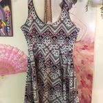 PINK - Victoria's Secret Skater Dress Aztec Pattern Size M Medium Photo 1