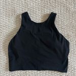 Athleta  Conscious Crop Bra A-C in Black Photo 0