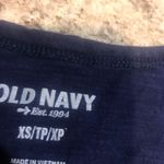 Old Navy  Blue and White Striped T Shirt XS Photo 5