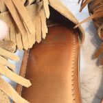 Giani Bernini Gianni bini brown leather fringe gladiator sandals size 9.5m Photo 6