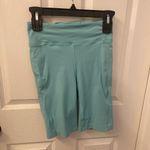 Lululemon  Athletica Light Green Bike Shorts Photo 1