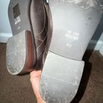 Moschino LOVE BROWN COMBAT BOOTS LACE UP EUC SIZE 40 US 9.5 Photo 5