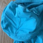 Venus  Strapless Ruched Padded Turquoise Top Large Photo 4