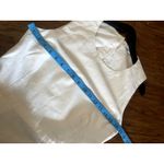 ADRIANO GOLDSCHMIED Libby Button Back Midi Dress w Pockets LINEN White Medium M Photo 12