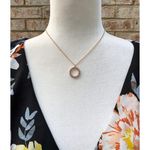 Kate Spade NWT CZ Open Circle Pendant Necklace Photo 0