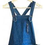 Vintage Starwear Jeans Overalls Skirt Medium Denim Dress Y2K Fashion Blue Photo 0